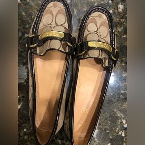 Woman’s Original Print Authentic Coach Shoes